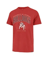 '47 Brand Men's Red Georgia Bulldogs Double Header Franklin T-Shirt