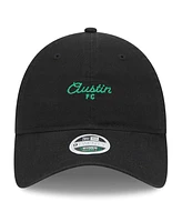 New Era Women's Black Austin Fc Throwback 9TWENTY Adjustable Hat