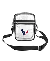 Logo Brands Houston Texans Mini Clear Crossbody Bag