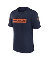 Nike Men's Navy Denver Broncos Sideline Player Performance T-Shirt