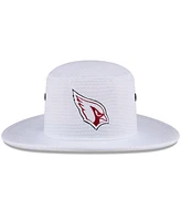 New Era Men's White Arizona Cardinals 2024 Nfl Training Camp Panama Bucket Hat