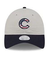 New Era Women's Black Chicago Cubs 2024 Fourth of July 9TWENTY Adjustable Hat