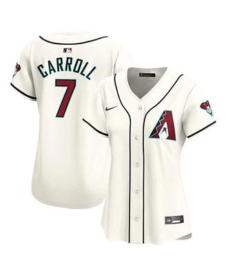 Nike Women's Corbin Carroll White Arizona Diamondbacks Home Limited Player Jersey