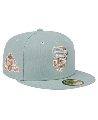 New Era Men's Green San Francisco Giants Spring Forest 59FIFTY Fitted Hat