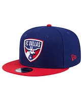 New Era Men's Blue Fc Dallas 2024 Jersey Hook 9FIFTY Snapback Hat