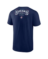 Fanatics Men's Navy Team Usa Dreams Are Made Here T-Shirt