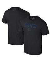 Colosseum Men's Black Duke Blue Devils Color Pop Active Blend T-Shirt