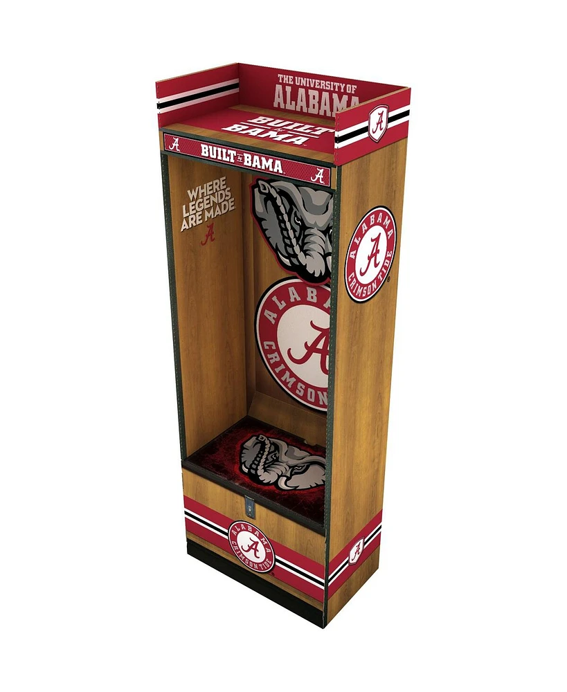 LockerSource Alabama Crimson Tide Corrugated Linerboard Sports Locker