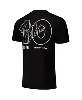 Round21 Men's and Women's Kelsey Plum Black Las Vegas Aces Player Signature Name Number T-Shirt