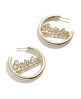 Baublebar Baltimore Orioles Hoops Earrings