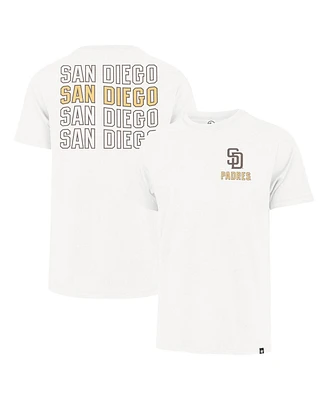 '47 Brand Men's Cream San Diego Padres Hang Back Franklin T-Shirt