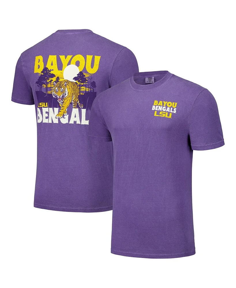 Image One Men's and Women's Purple Lsu Tigers Hyper Local Bayou Bengals T-Shirt