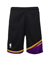 Mitchell & Ness Big Boys and Girls Black Phoenix Suns Hardwood Classics Swingman Shorts