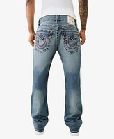 True Religion Men's Billy Bootcut Super T Flap Jeans