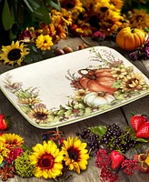 Certified International Autumn Breeze Rectangular Platter