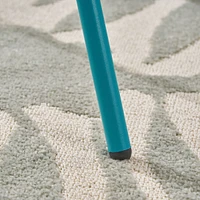 Modern Side Table With Handle And Durable Steel Frame