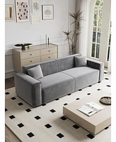 Streamdale Furniture Modern Chenille Sofa: Comfort and Style for Small Spaces