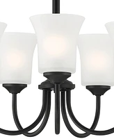 Designers Fountain Bronson 20.25" Metal 5 Light Chandelier