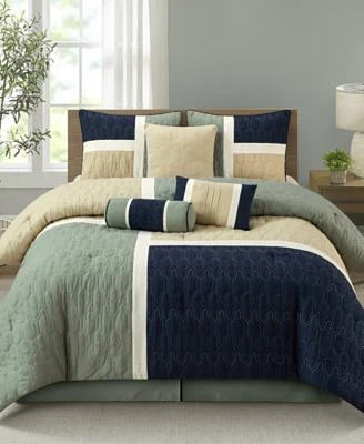 Stratford Park Natalia Colorblock Comforter Sets