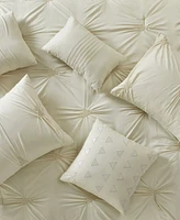 Stratford Park Nargiz Pintuck 7-Pc. Comforter Set