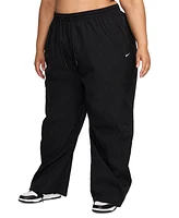 Nike Plus Windrunner High-Waist Woven Open-Hem Pants