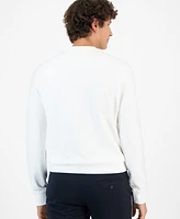 A|X Armani Exchange Men's Long Sleeve Crewneck Logo Sweatshirt, Created for Macy's