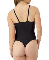 Maidenform Women's Firm Control Tummy-Shaping Multiway Thong Bodysuit DMS131