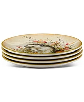 Certified International Woodland Critters Dessert Plates, Set of 4