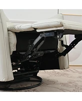 270° Power Swivel Glider Recliner with Usb Ports