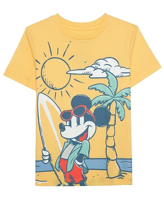 Mickey Mouse Toddler and Little Boys Short Sleeve Graphic T-shirt