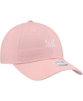 New Era Women's Pink Uswnt Throwback 9TWENTY Adjustable Hat