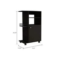 Fm Furniture Columba Kitchen Cart