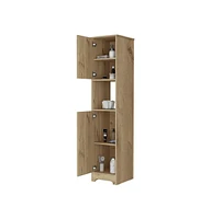 Fm Furniture Charlotte Linen Cabinet