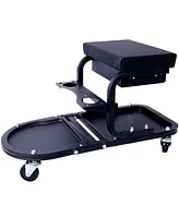 Ultimate Rolling Detailing Cart: Compact, Versatile, and Comfortable