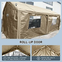 Streamdale Furniture 10x20 Portable Carport: Versatile Shelter for Vehicles, Storage, and Outdoor Events