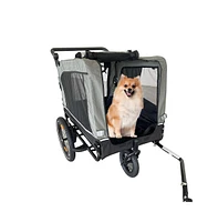 Streamdale Furniture Heavy-Duty Foldable Pet Stroller & Bike Trailer