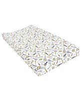 Hudson Baby Infant Boy Changing Pad Cover, Construction Work, One Size