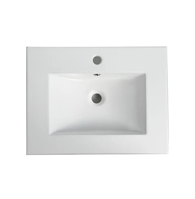 Simplie Fun 24" Ceramic Vessel Sink (G-BL9060B)