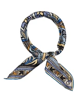 Capri - Hand Rolled Silk Neckerchief for Men