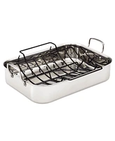 Anolon Tri-Ply Roaster with Roasting Rack