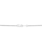 Diamond Four-Claw 17" Collar Necklace (4 ct. t.w.) in 14k White Gold, Created for Macy's