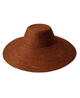Riri Burnt Sienna Jute Straw Hat