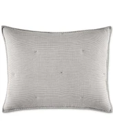 Oake Airy Gauze Stripe Sham, King, Created for Macy's