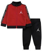 Jordan Baby Neutral 2-Piece Tricot Jacket and Pants Set