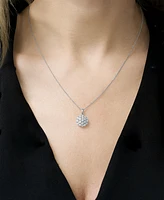 Bonus Offer: Diamond Cluster 18" Pendant Necklace with any $25 purchase! (Orig. $170 Value) Available in Bag with qualifying purchase.