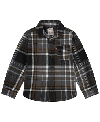 Levi's Toddler and Little Boys Flannel Shirt