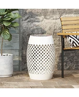Streamdale Furniture Roswell Outdoor Tile Mosaic Side Table