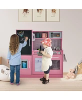 Sugift Toddler Kitchen Pretend Play Toys for Boys and Girls 3-6 Years Old