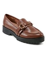 Easy Spirit Women's Magdala Slip-On Almond Toe Loafers