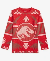 Epic Threads Little & Big Boys Jurassic Park Holiday Printed Long-Sleeve T-Shirt, Created for Macy's